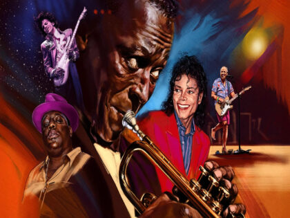The Notorious B.I.G., Prince, Miles Davis, Michael Jackson e Jimmy Buffett são alguns dos nomes da lista