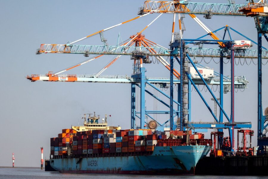Terminal em Bremerhaven, Alemanha