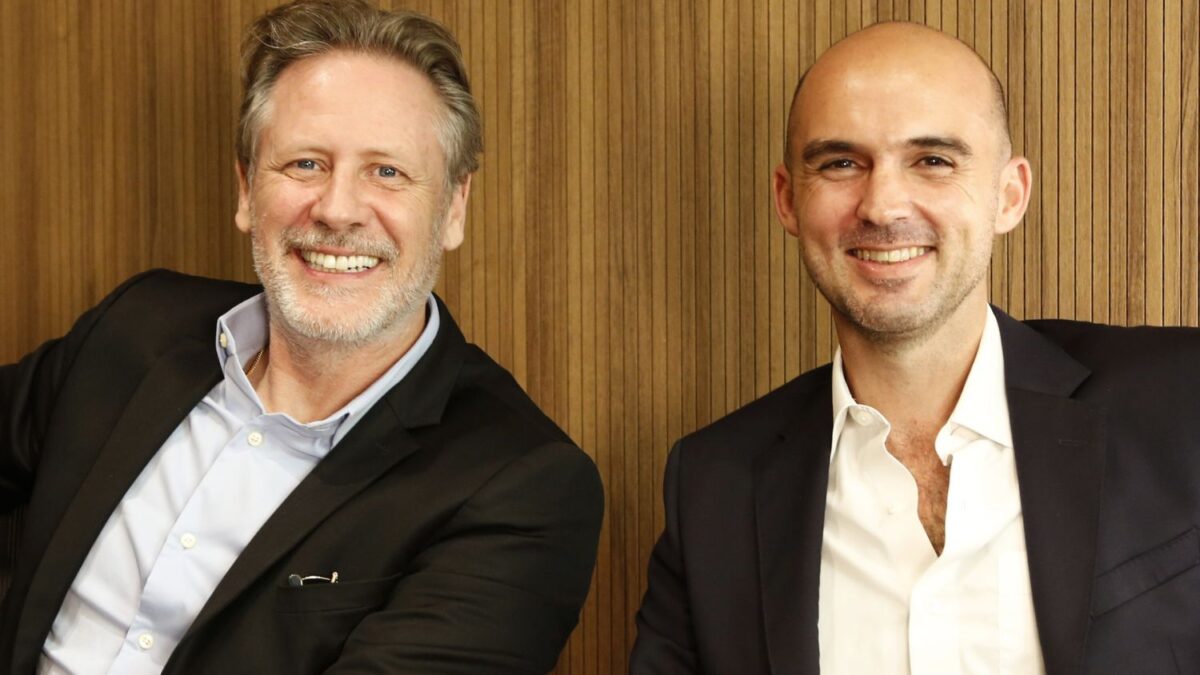 Johann Bordais, CEO da Eve Air Mobility, e João Welsh, CEO da Revo