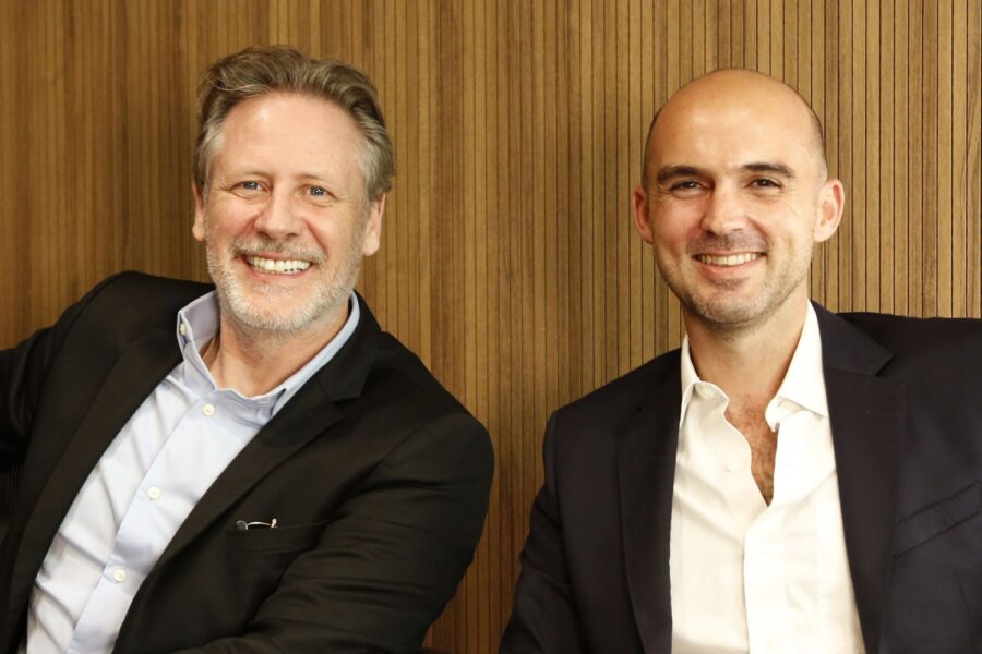 Johann Bordais, CEO da Eve Air Mobility, e João Welsh, CEO da Revo