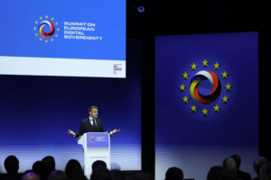 Presidente Emmanuel sobre IA Soberania Digital Macron European Digital Sovereignty Summit