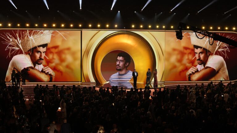 Bad Bunny no Grammy em Los Angeles