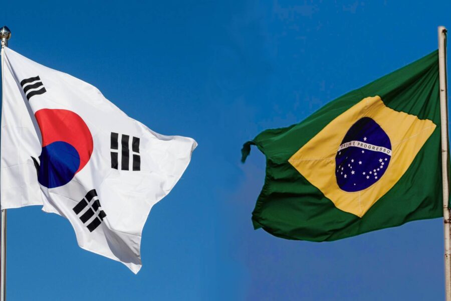 Coreia e Brasil