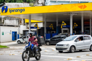 Posto de gasolina da Ipiranga, no Rio de Janeiro