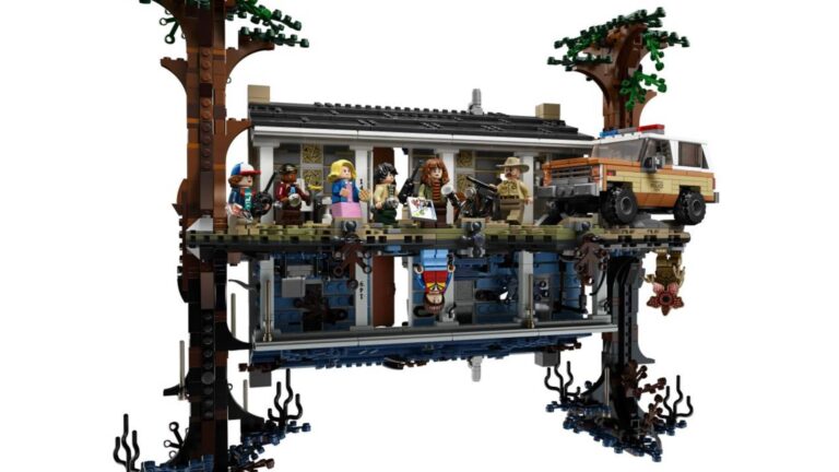 LEGO de stranger Things com Netflix