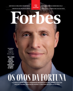 Capa da edição impressa da revista Forbes