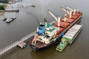 Terminal da Cargill em Santarém soja