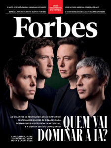 Capa da edição impressa da revista Forbes