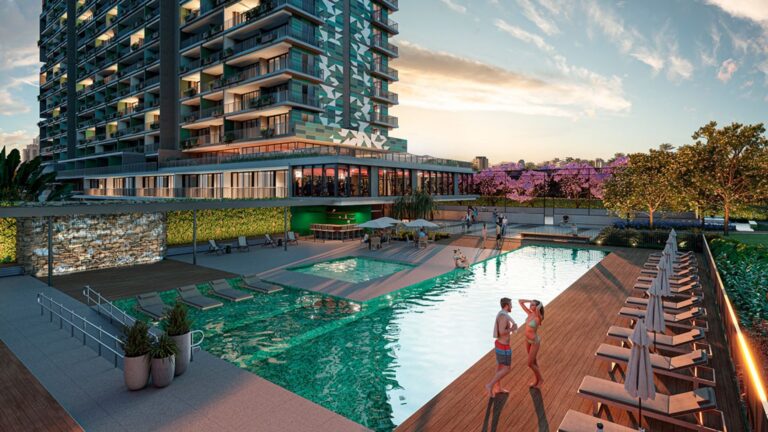 O Artem oferece studios, apartamentos e townhouses com metragens de 42 m² a 281 m²