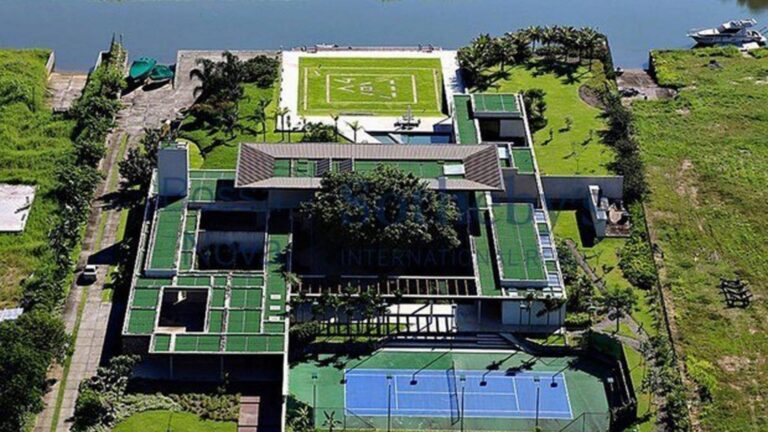 A propriedade de Neymar em Mangaratiba está localizada no Condomínio Portobello