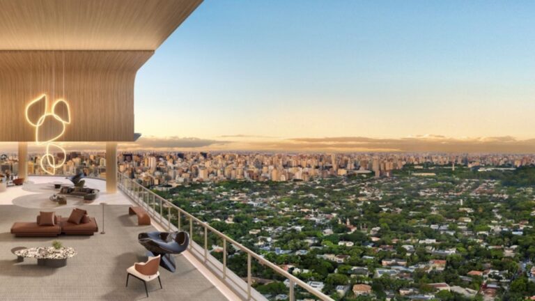 Epic Jardim Europa Design by Pininfarina, da Cyrela e J. Safra Properties, tem VGV estimado em R$ 2 bilhões e deve figurar como edifício residencial mais alto de São Paulo