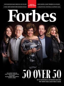Capa da edição impressa da revista Forbes