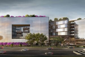 A entrega do Campus JK, nova sede do Santander, está prevista para o segundo semestre de 2028