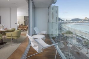 Hotel Emiliano Rio, cujo imóvel foi comprado pelo TRXF11, integra a rede Small Luxury Hotels of the World e tem 90 acomodações na orla de Copacabana