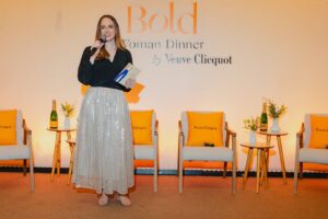 “A Veuve Clicquot tem o empreendedorismo feminino em sua essência”, afirma Bruna Soares, Brand Group Manager da Moët Hennessy no Brasil