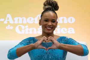 Rebeca Andrade Atinge Nota 14.266 e Conquista o Ouro no Salto no Pan-americano