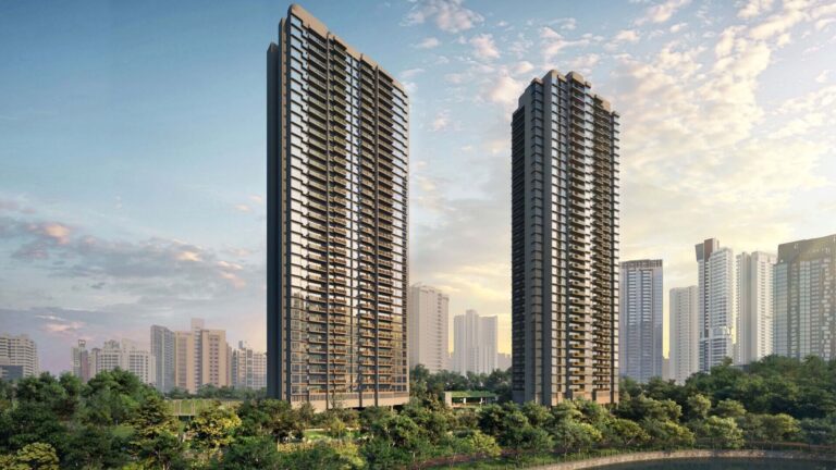River Modern tem cerca de 70% das residências voltadas para o Rio Singapura, com vistas que se estendem até Orchard Road