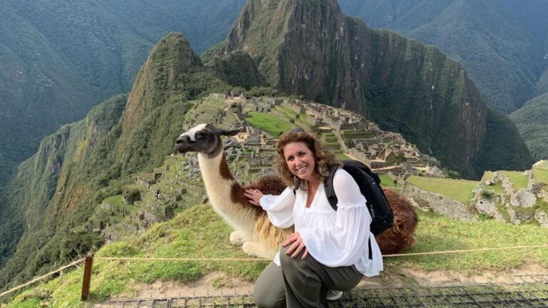Maria Gregoriou no Peru
