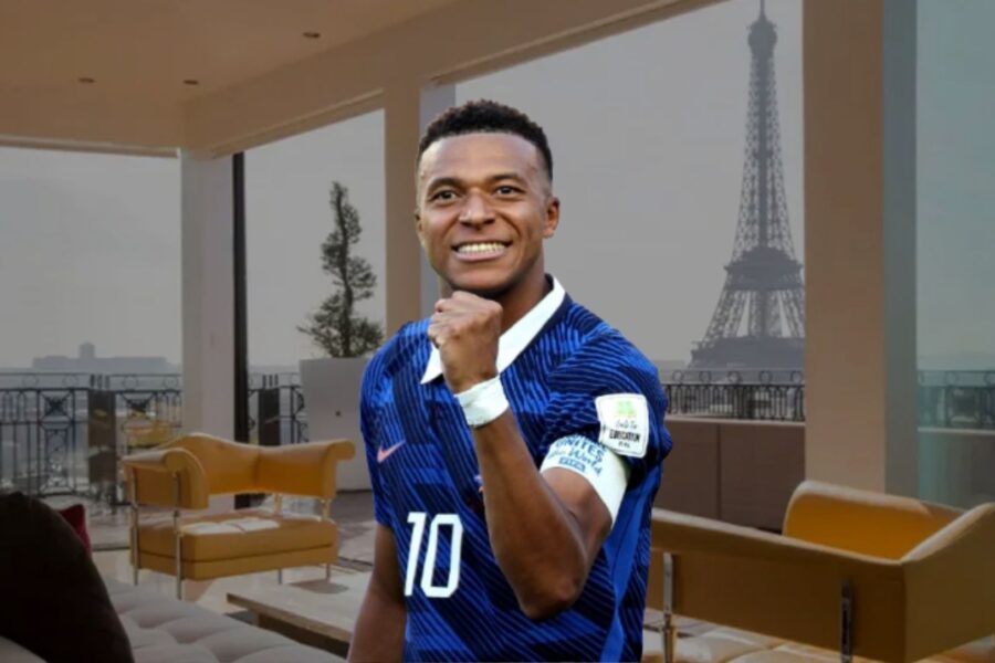 Com ganhos totais de US$ 95 milhões neste ano, Kylian Mbappé divide seu patrimônio imobiliário entre luxuosas propriedades em Madri e Paris