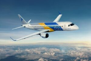 Aeronaves da família E1 responderam por 50% das entregas de E-Jets da Embraer no 2T26, ante 47% um ano antes. Por modelo, foram 10 unidades do E175-E1, 4 do E190-E2 e 6 do E195-E2.