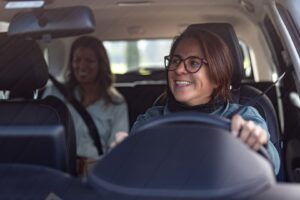 motorista aplicativo mulher