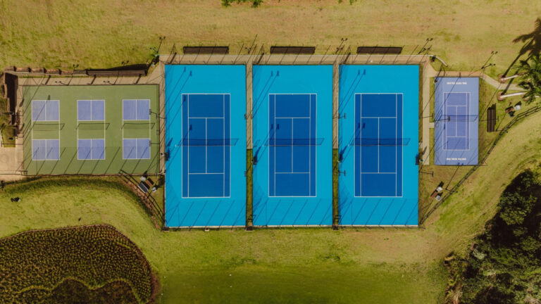 As novas quadras da JHSF reproduzem a exata cor e a velocidade de jogo das instalações oficiais do Australian Open em Melbourne