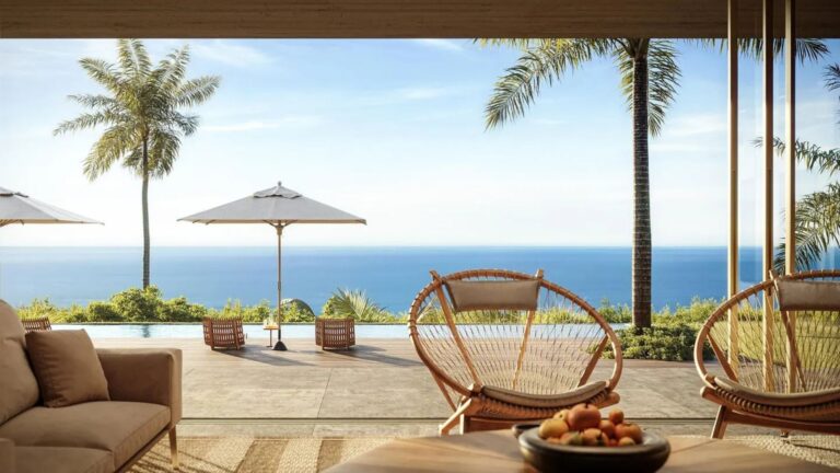 Perspectiva artística do Mandarin Oriental Puerto Rico no Esenci