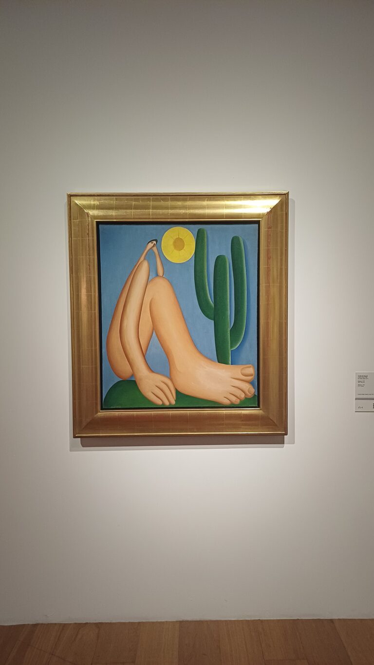 O quadro Abaporu, de Tarsila do Amaral, está no Museu de Arte Latino-Americana de Buenos Aires (Malba), na Argentina