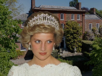 Além de suítes e amplas salas de convivência, a residência ligada à Princesa Diana possui um apartamento independente e pomar produtivo