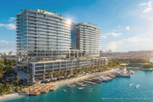 O Continuum 12000 Sporting and Wellness Residences, em Miami, incorpora a proximidade com as águas da Baía de Biscayne à experiência de bem-estar dos moradores