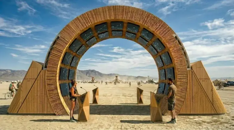 Uma renderização do Portal da Imaginação Coletiva