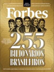 Capa da edição impressa da revista Forbes