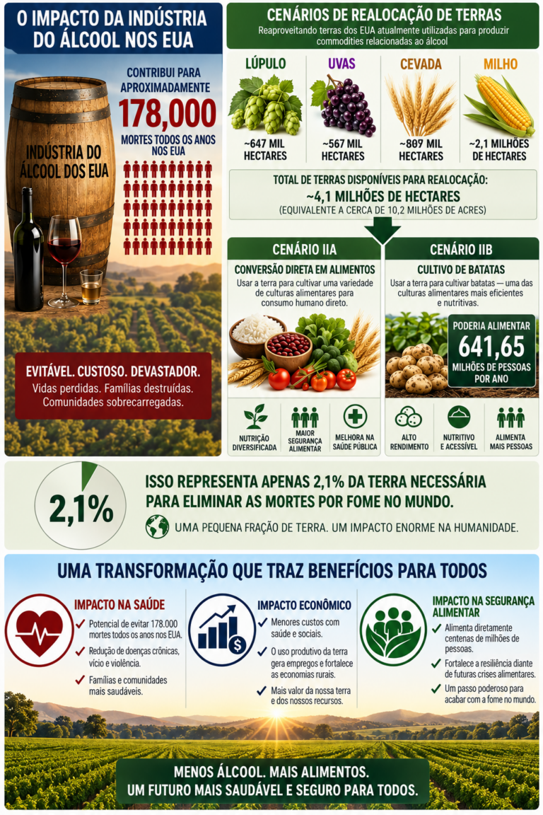 Jogos Vorazes na Vida Real: 2,1% das Terras dos EUA Destinadas Ao Álcool Poderiam Acabar a Fome no Mundo