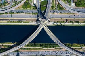 cidade de São Paulo , ponte estaiada