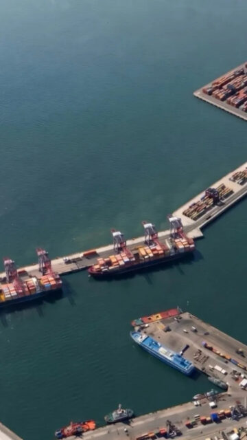 A nova Montevideo Container Terminal terá 940 metros de atracação para navios pós-Panamax e capacidade para 1,15 milhão de TEUs anuais