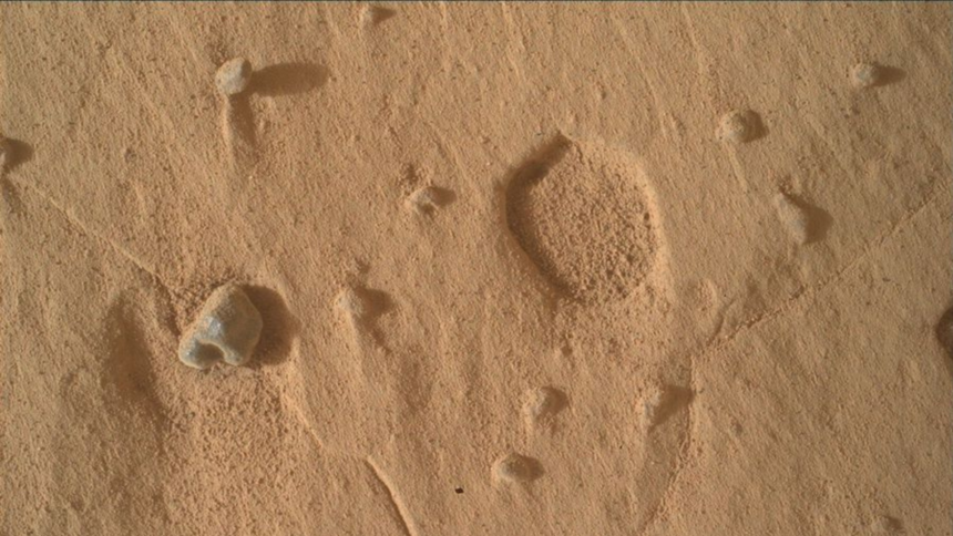 A descoberta ocorreu pelo Rover Curiosity, enquanto explorava os vales do Monte Sharp.