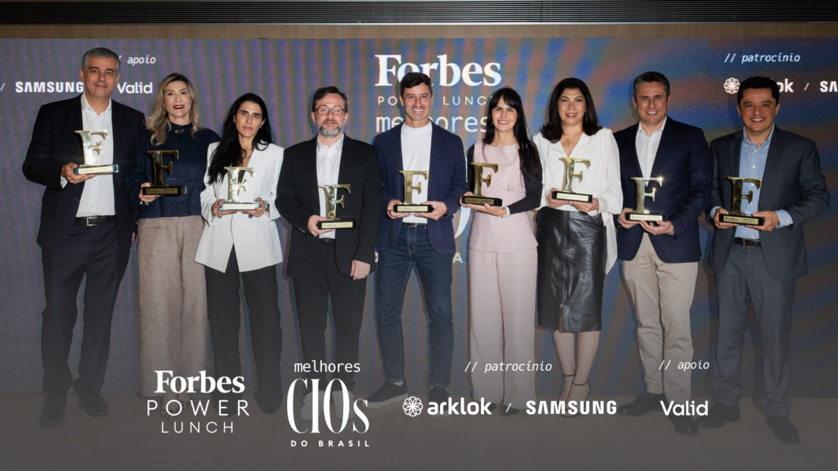 Forbes Premia Melhores CIOs do Brasil em Evento em São Paulo