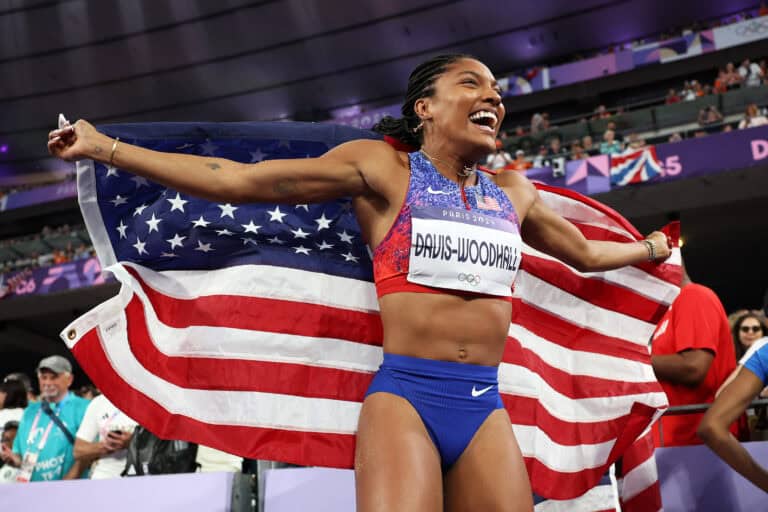 Tara Davis-Woodhall sonhava em ser medalhista olímpica desde os 4 anos