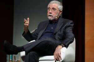 O economista Paul Krugman avalia que os mais de US$ 51 bilhões investidos em data centers têm causado arrefecimento dos aportes na construção civil e em fábricas