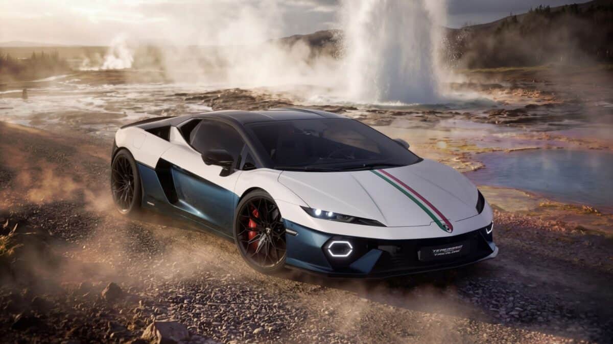 Lamborghini Temerario Tricolore híbrido bicolor