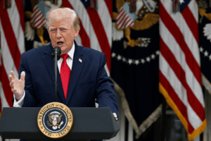 Trump declarou que os EUA querem garantir que o Irã nunca tenha uma arma nuclear