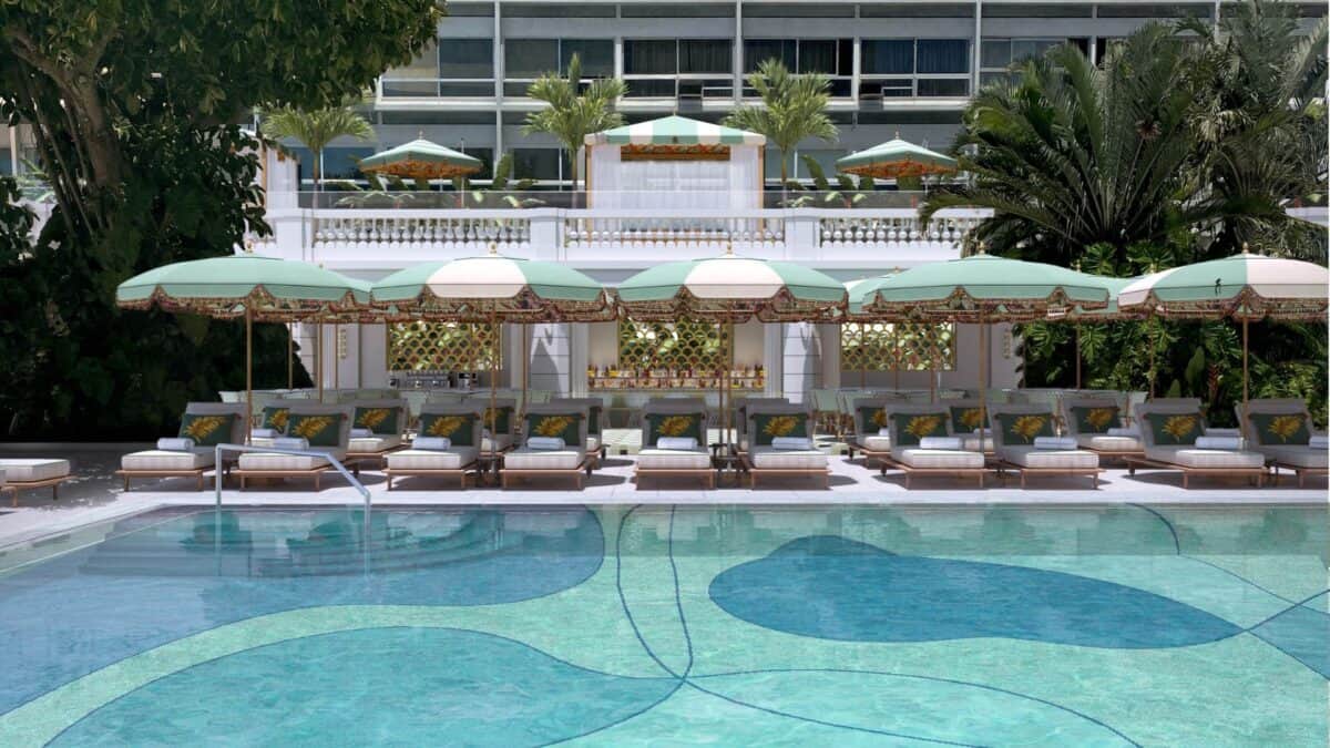 Fachada do Copacabana Palace com destaque para o novo spa