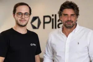 Felipe Abramovay, CEO da Pilar (esq.) e Marcelo Alcântara, CEO da Esquema (dir.)
