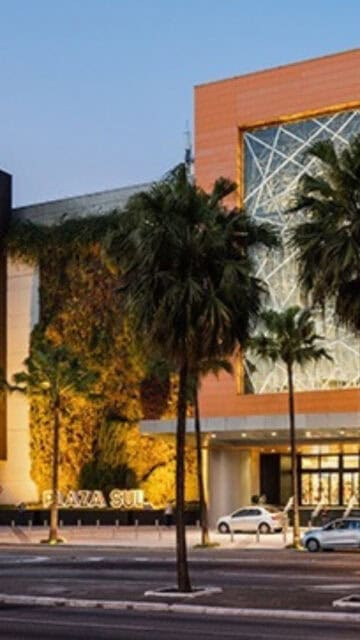 Plaza Sul, um dos shoppings que a Allos venderá participação societária no âmbito da operação com a Kinea