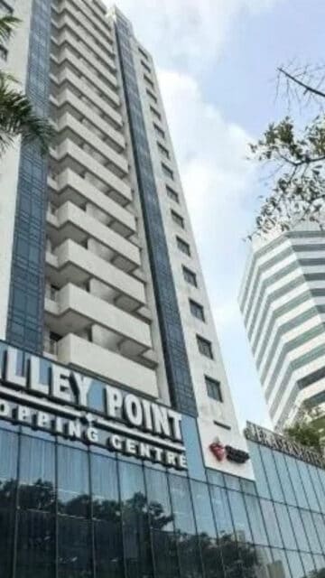 O novo empreendimento da Frasers Property e Mitsubishi Estate terá 407 apartamentos de alto padrão no local do atual Valley Point
