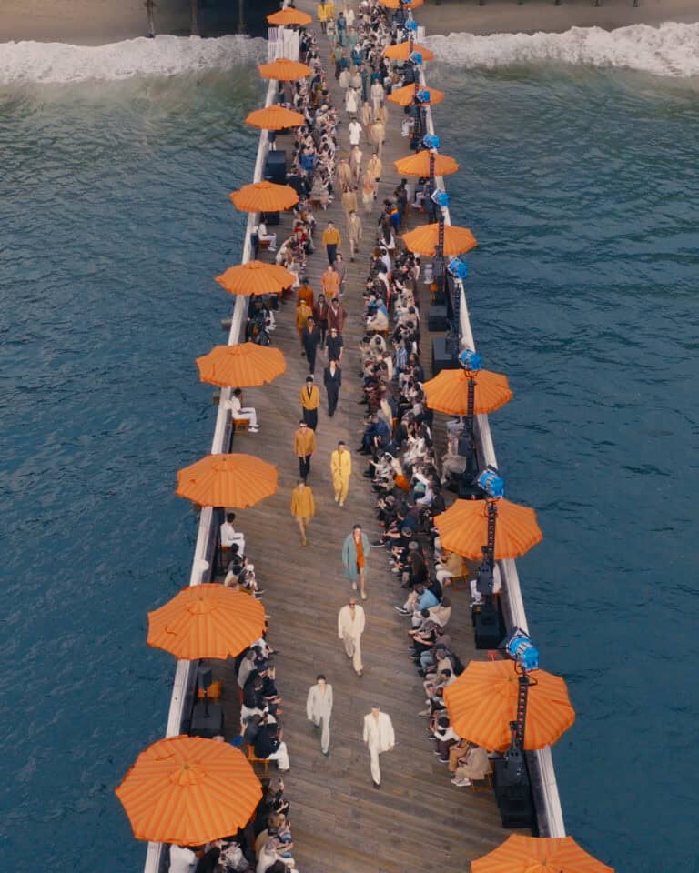 Zegna Leva Seu Desfile de Verão a Pequim