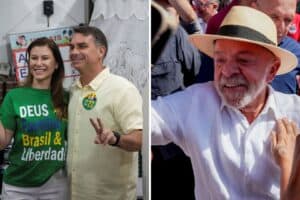 Flávio Bolsonaro e Lula disputam o 2º turno