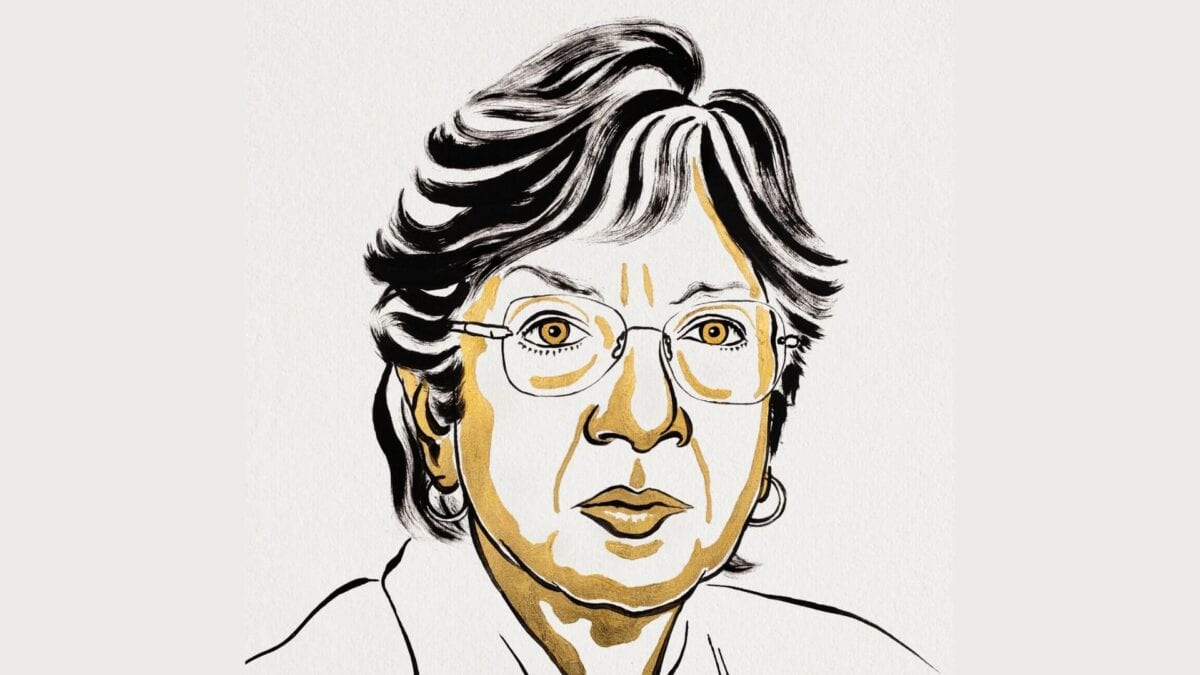 Navi Pillay recebendo o Nobel da Paz