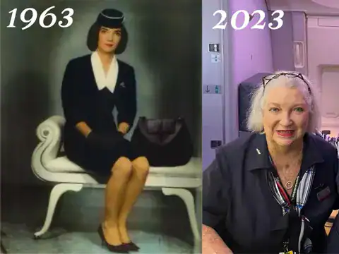 Aos 83 Anos, Comissária Mais Antiga da American Airlines Faz Seu Último Voo